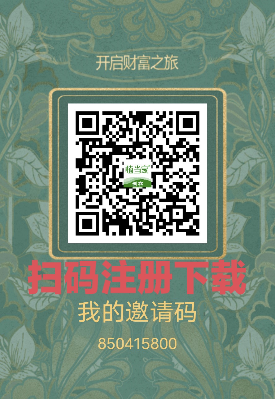 植当家零撸界创新天花板 不复投