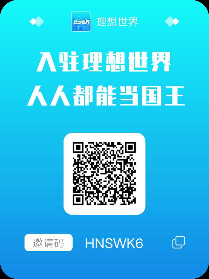理想世界，零撸项目