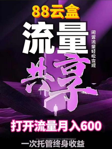 88云盒挂机,挂机赚钱+推广奖励